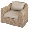 Sillón MOORÉA savana de ratán sintético