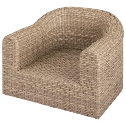 Sillón MOORÉA savana de ratán sintético