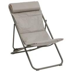 Sillón relax JUBBA noisette y praliné