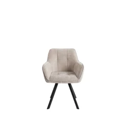Sillón RERIZ de tejido beige
