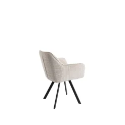 Sillón RERIZ de tejido beige