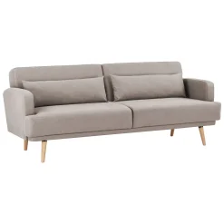 Sofa cama JACK beige de tejido