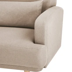 Sofa cama JACK beige de tejido
