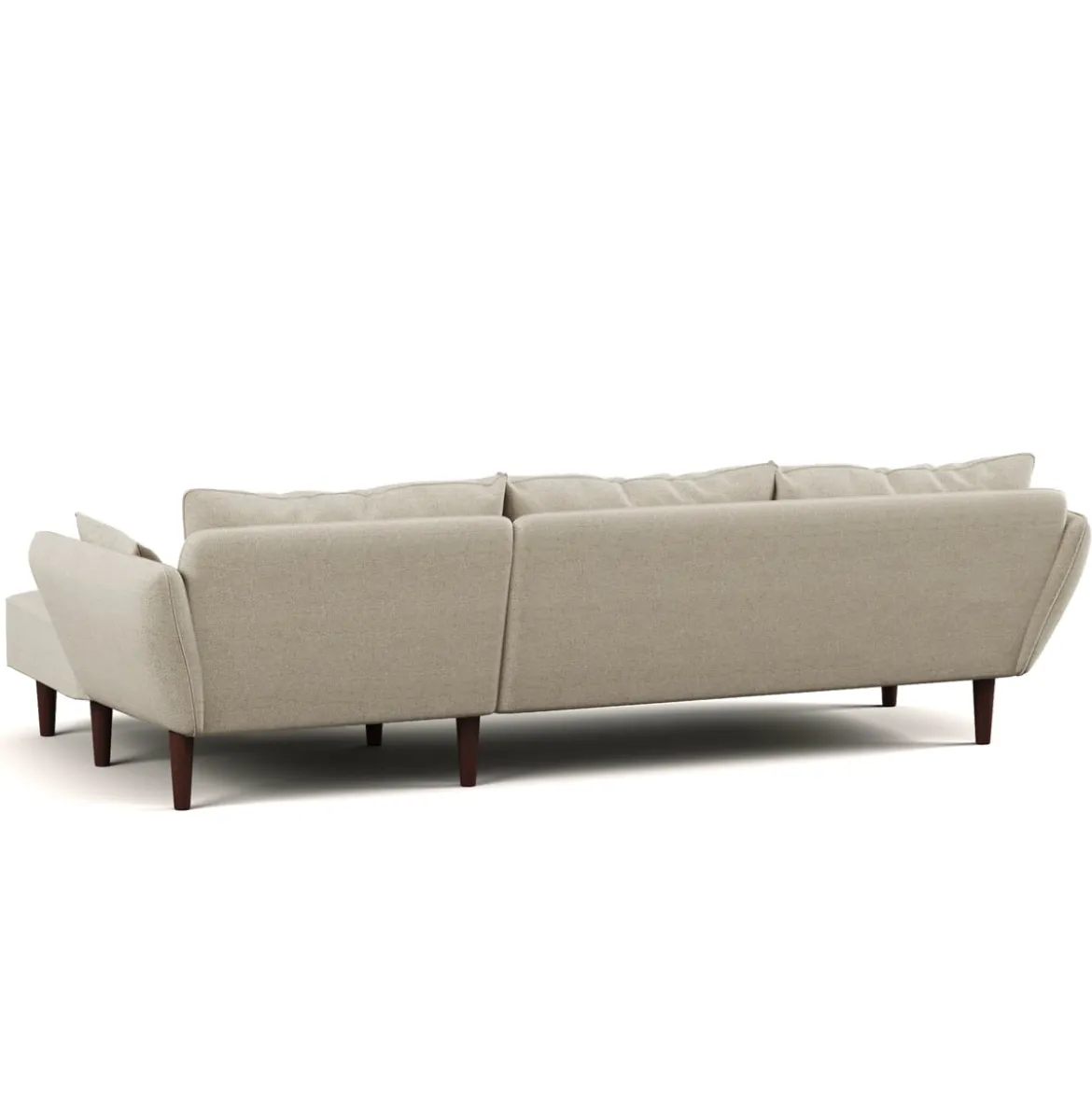 Sofá Bruges Beige Con Chaise Longue