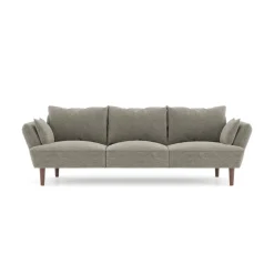 Sofá Bruges Gris 225x99x82Cm