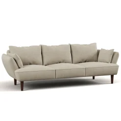 Sofá Bruges 3 Plazas Beige 225x99x82Cm