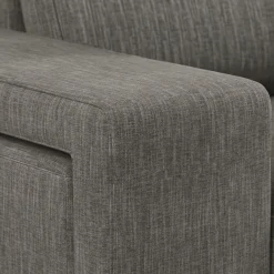 Sofá cama con chaise longue TRENTO gris