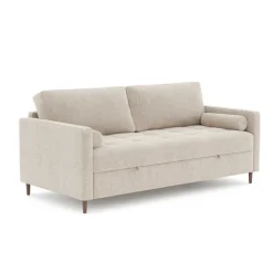 Sofá cama PARIS beige 3 plazas