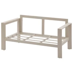 Sofá EVASION beige de aluminio