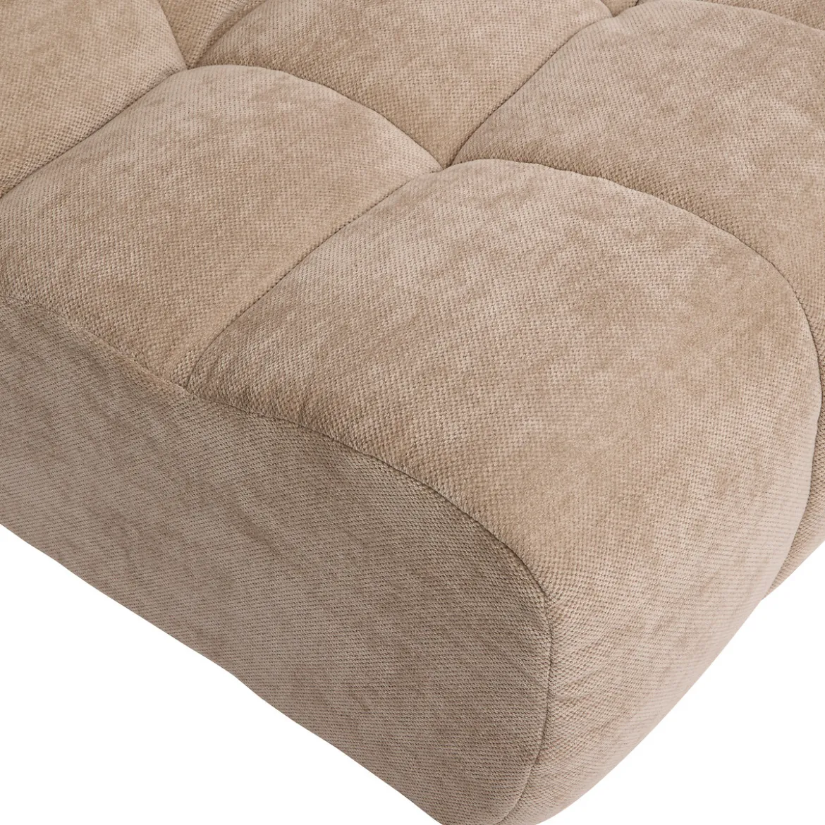 Sofá sin brazos de 1 plaza MIROA beige