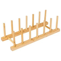 Soporte de bambú para 6 platos