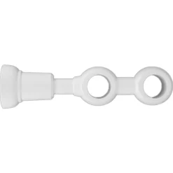 Soporte Doble D28 Blanco