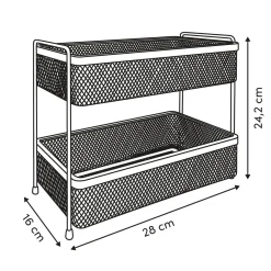 Soporte para especias con 2 niveles