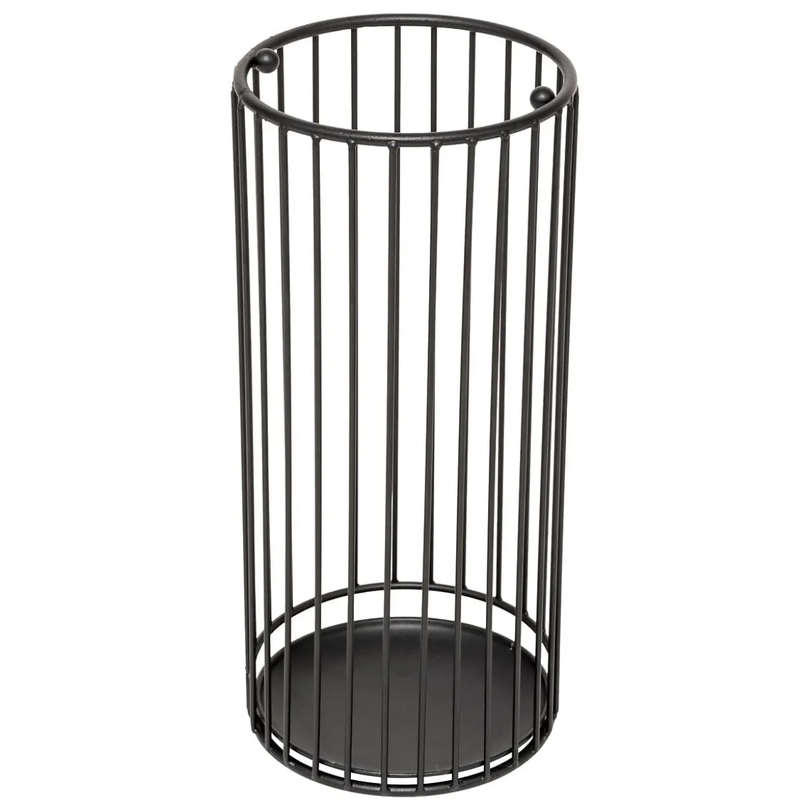 Soporte para paraguas de metal negro METTY