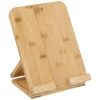 Soporte para tablet de bambú