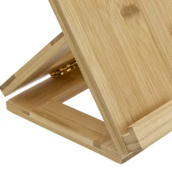 Soporte para tablet de bambú