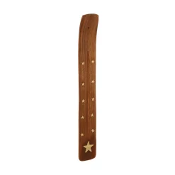 Soporte P/Incienso De Madera 25.5x3.5Cm