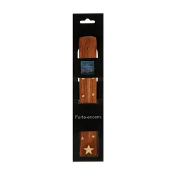 Soporte P/Incienso De Madera 25.5x3.5Cm