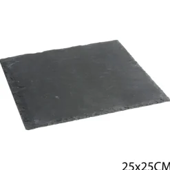 Tabla Cuadrada De Losa De Roca 25x25Cm