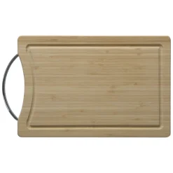 Tabla De Bambú C/Mango Decorado 30x20Cm