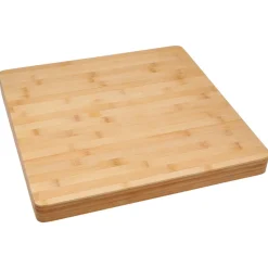Tabla De Cocina Hecha De Bambú 37x37Cm