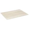 Tabla de cortar beige de vidrio templado 40x30cm