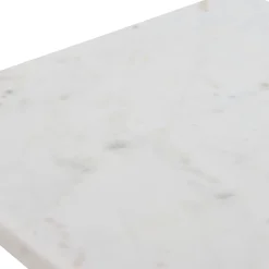 Tabla de presentación blanco de mármol 36cm
