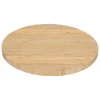 Tabla giratoria beige de bambú 35cm