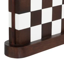 Tablero de ajedrez TWISTED de madera 27x28cm