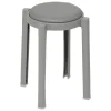 Taburete apilable PLASTA gris