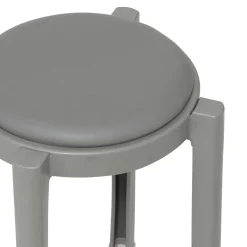 Taburete apilable PLASTA gris
