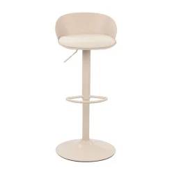 Taburete bar regulable FLAIR beige