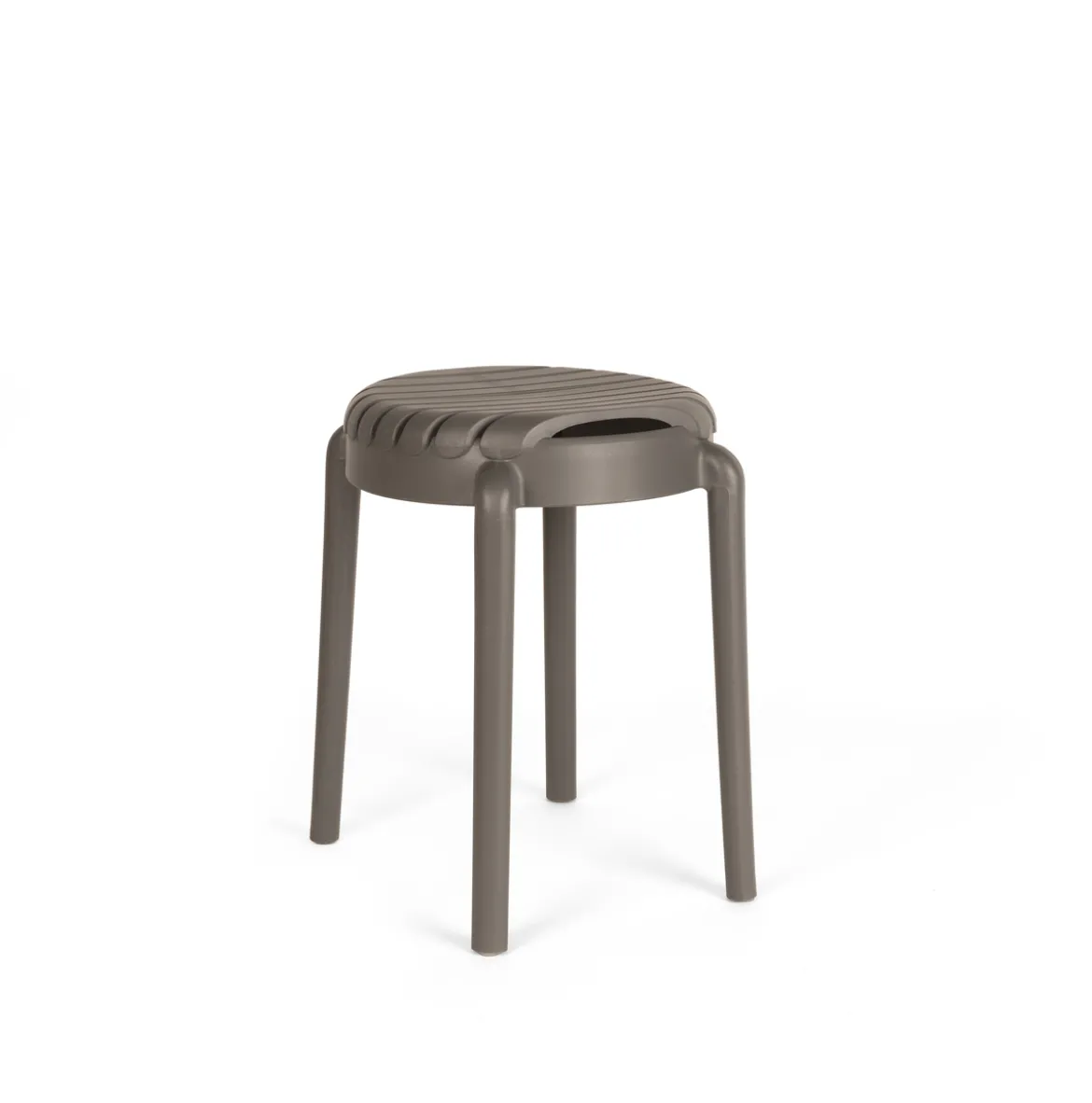 Taburete CLAY gris oscuro