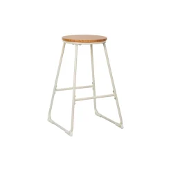 Taburete de bar ARHA marfil