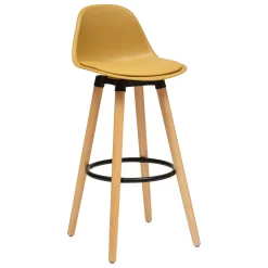 Taburete de bar MAXON amarillo