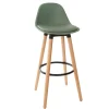Taburete de bar MAXON verde caqui