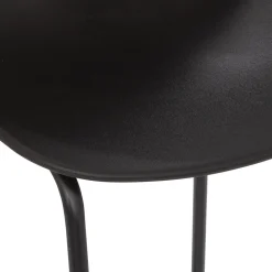 Taburete de bar OTAC negro