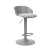 Taburete de bar regulable FLAIR gris
