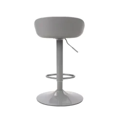 Taburete de bar regulable FLAIR gris