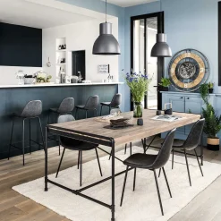 Taburete De Bar Vladi Gris 95Cm