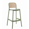 Taburete de bar WHIGGLE verde