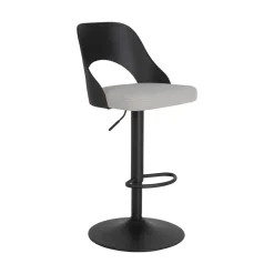 Taburete de bar ZACK blanco