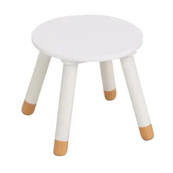 Taburete Douceur Blanco Mdf 24x26.5x24Cm