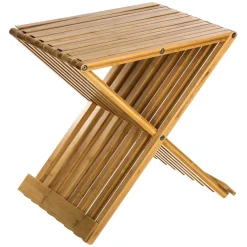 Taburete multiusos de bambú