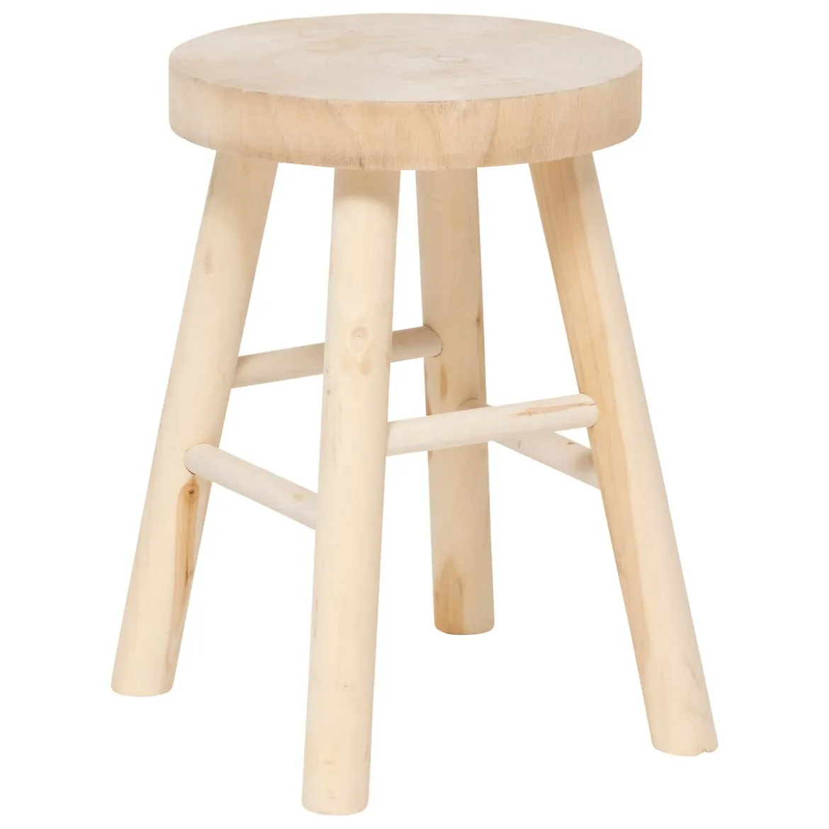 Taburete NYAR de madera 41x28x28cm