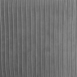 Taburete Solaro Terciopelo Gris 35x42Cm