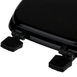Tapa De Inodoro De Madera Luxe Negra