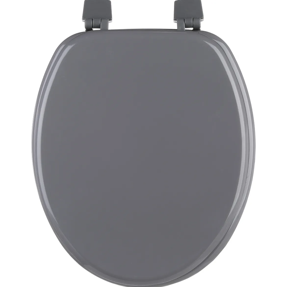 Tapa De Inodoro De Madera Luxe Gris