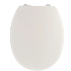 Tapa de inodoro soft close blanca