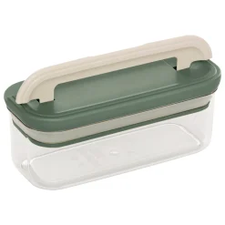 Tarro cuadrada LOCK verde 400ml